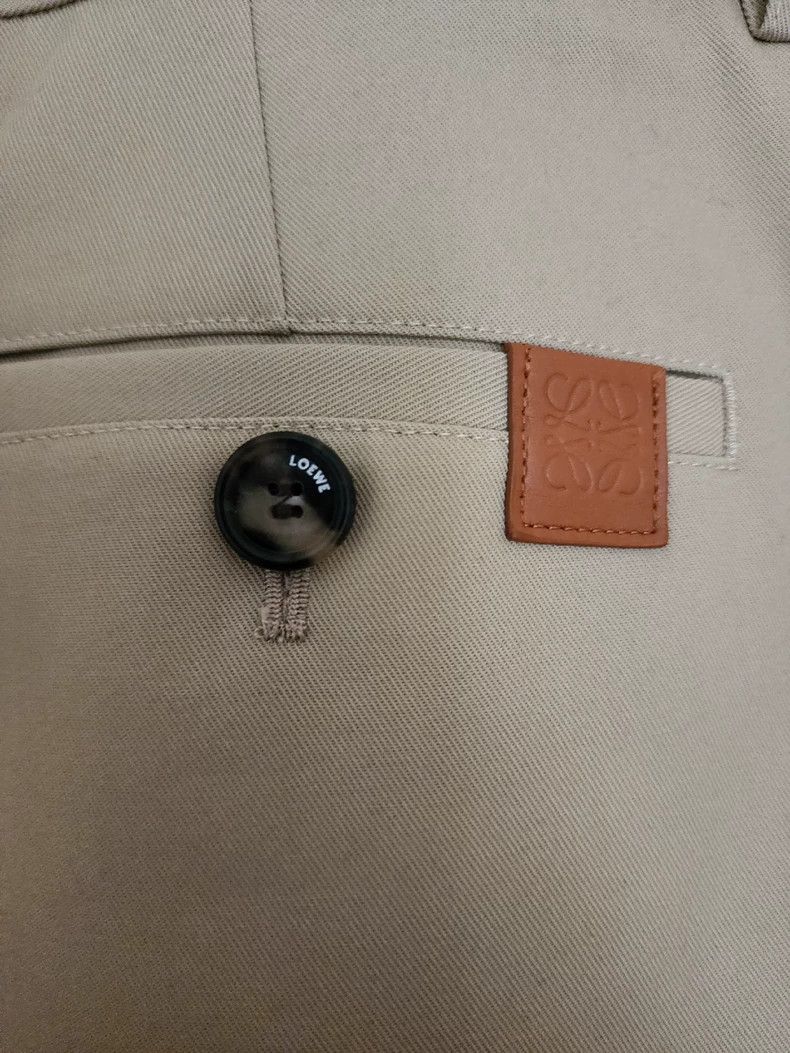 Loewe Loewe 2023 Men's Beige Casual Pants - dmc Size US 30 / EU 46 - 4 Thumbnail