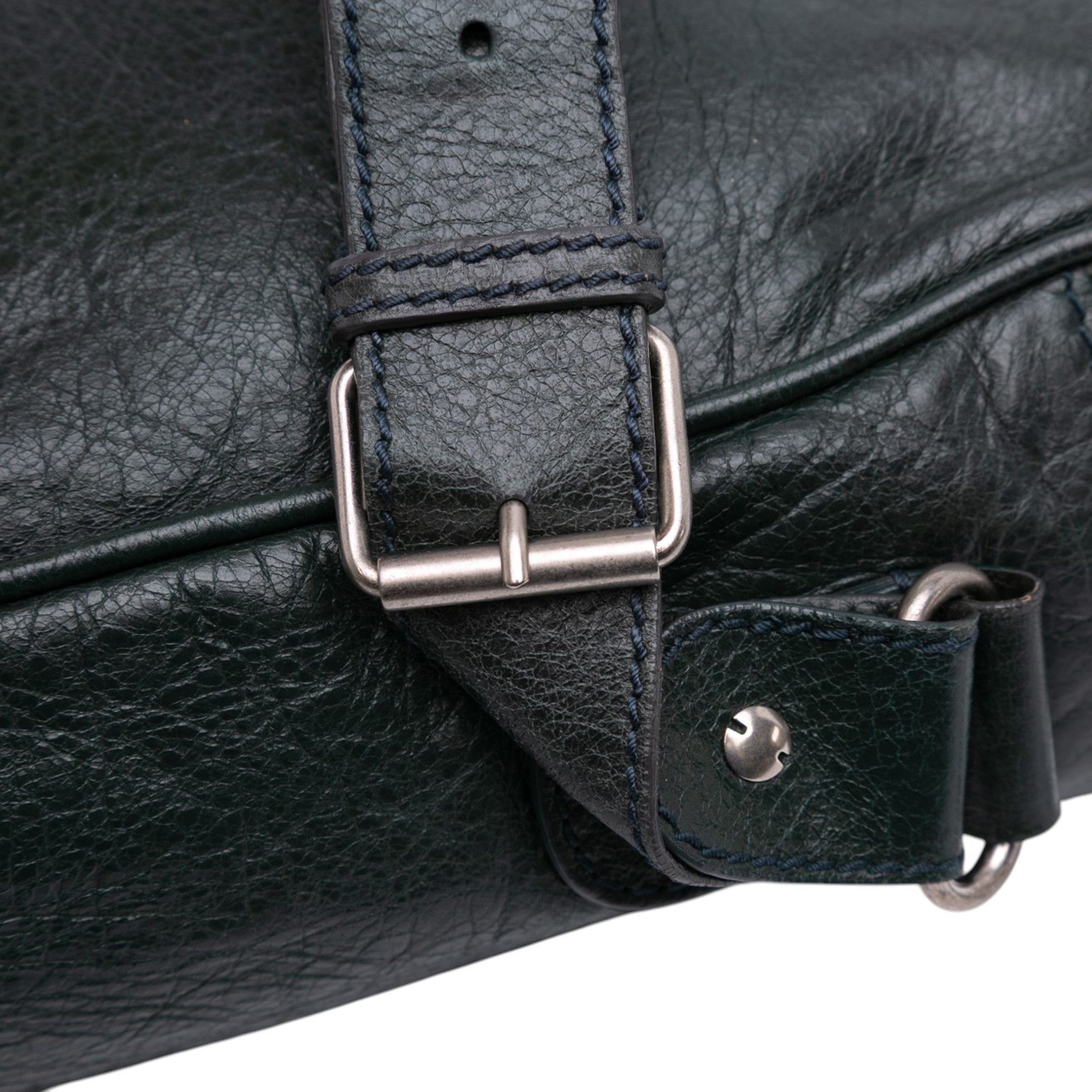 Balenciaga Balenciaga Lambskin Motocross Classic Reporter Crossbody Size ONE SIZE - 11 Thumbnail