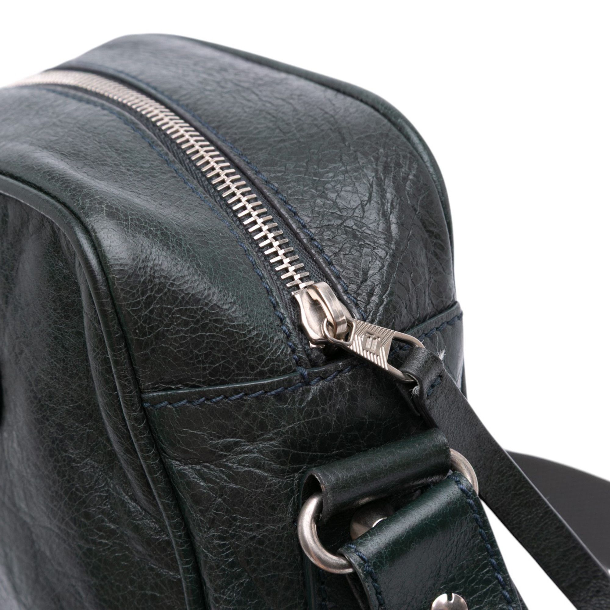 Balenciaga Balenciaga Lambskin Motocross Classic Reporter Crossbody Size ONE SIZE - 7 Thumbnail