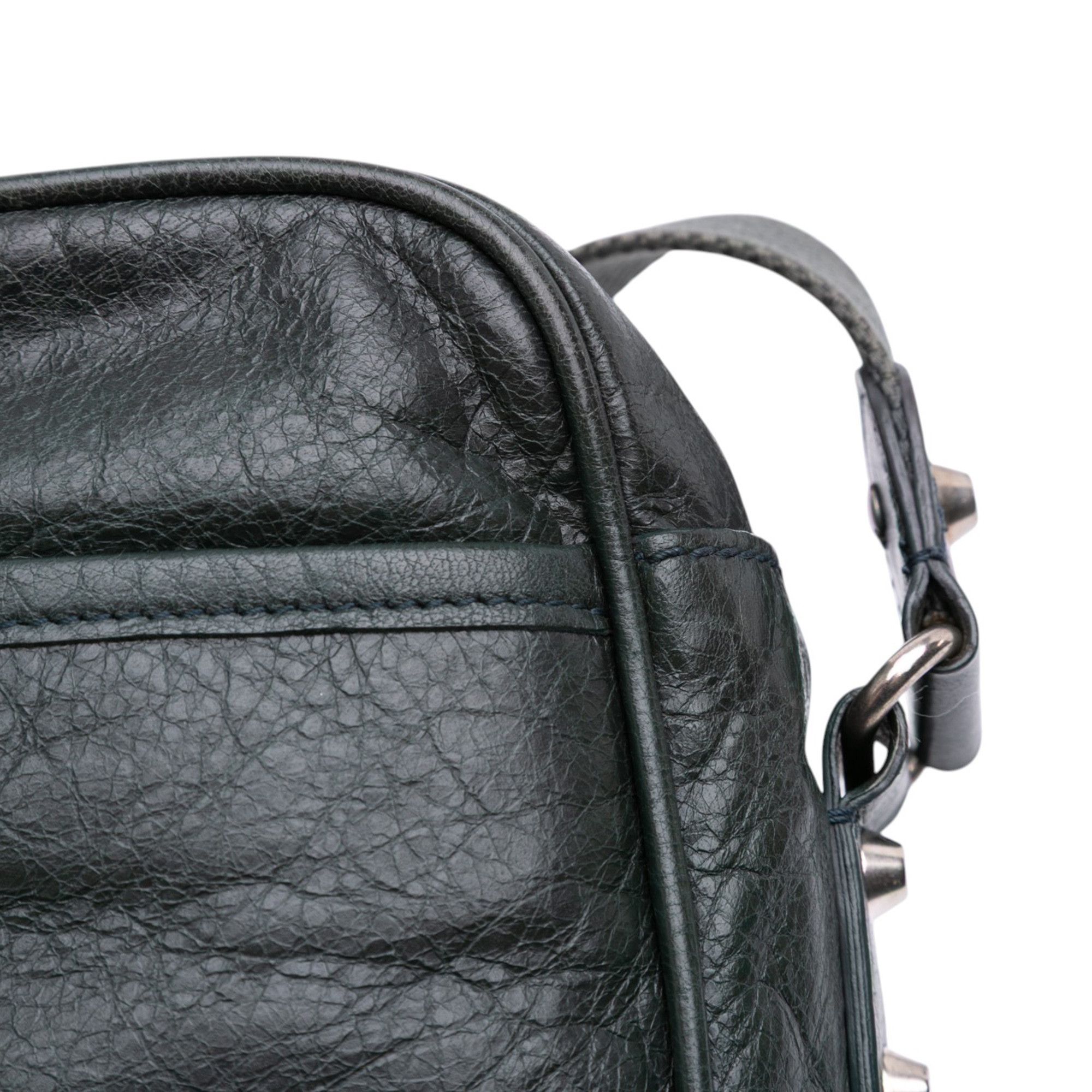 Balenciaga Balenciaga Lambskin Motocross Classic Reporter Crossbody Size ONE SIZE - 9 Thumbnail