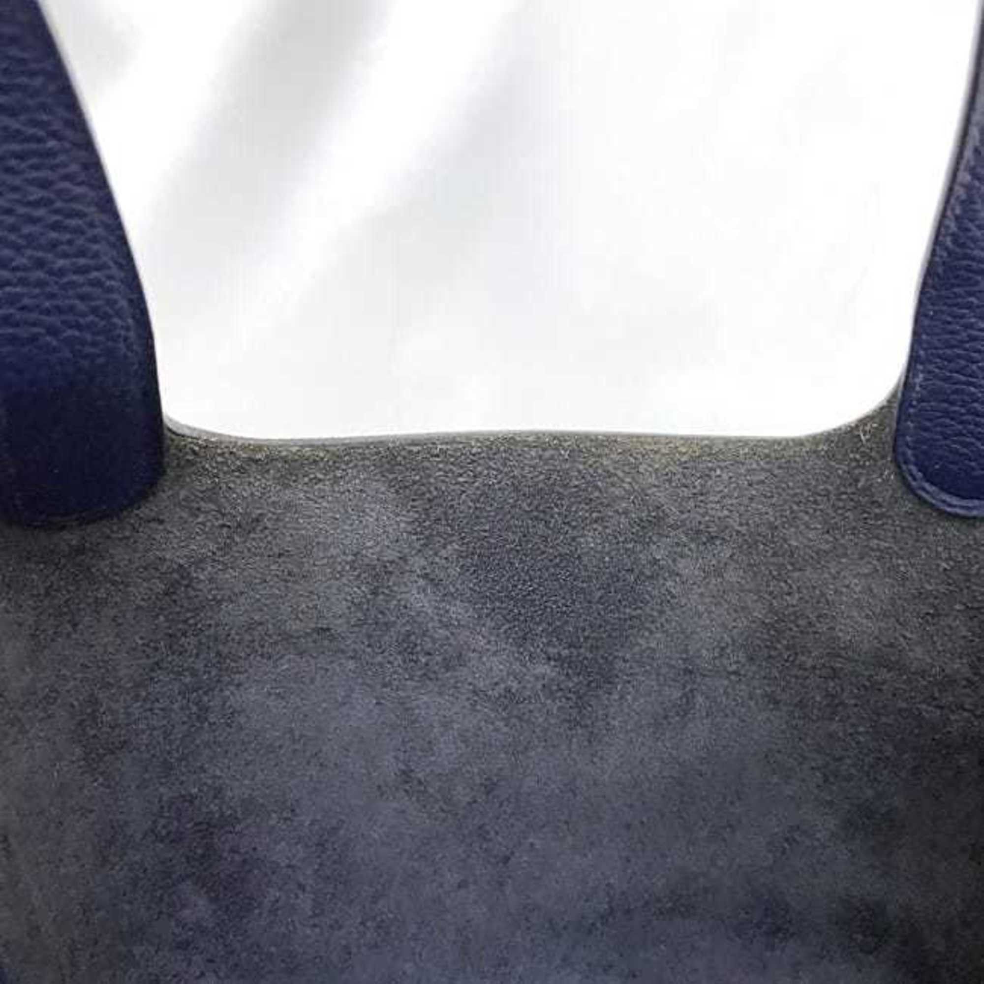 Hermes Hermes Hermès Picotin Lock PM handbag f-23697 in navy blue with Bleu Nuit leather and Taurillon Clemence leather, palladium hardware, Y stamp. 2020. padlock strap, P blue. For men women. Size ONE SIZE - 8 Thumbnail