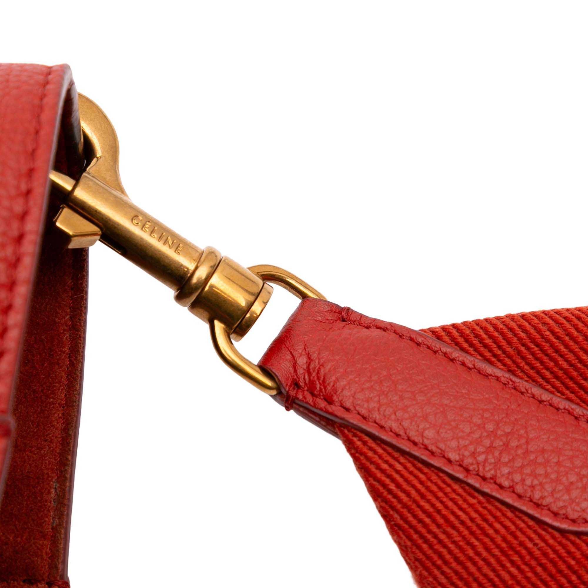 Celine Celine Medium Leather Seau Sangle Bucket Bag Size ONE SIZE - 9 Thumbnail