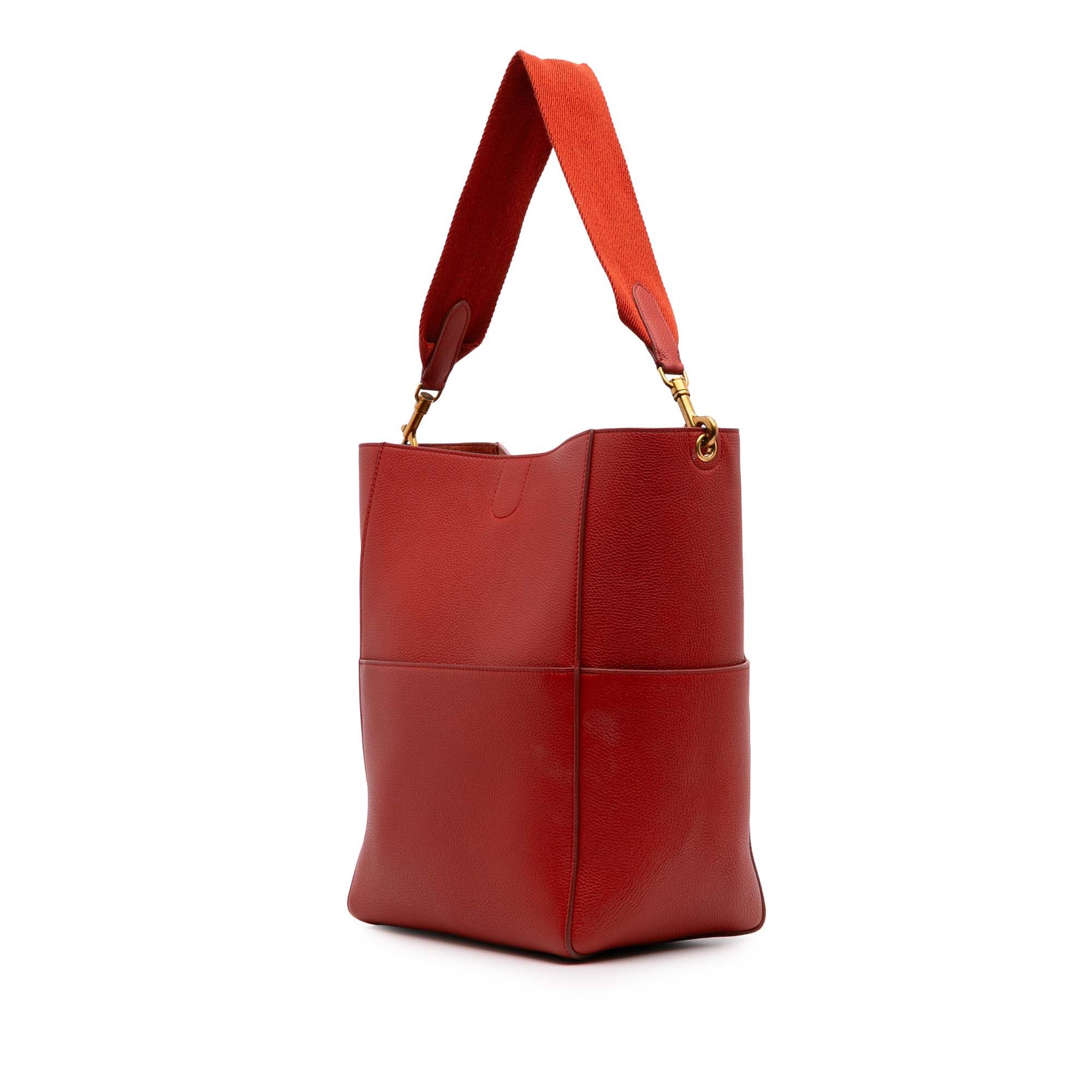 Celine Celine Medium Leather Seau Sangle Bucket Bag Size ONE SIZE - 2 Thumbnail