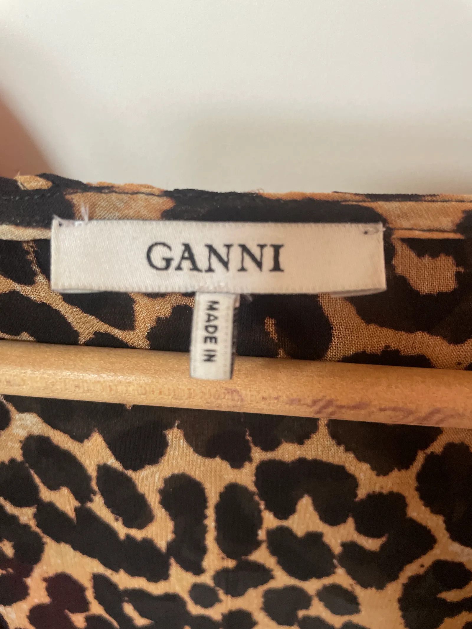 Ganni Ganni Fairfax Georgette Blouse Size XS / US 0-2 / IT 36-38 - 3 Thumbnail