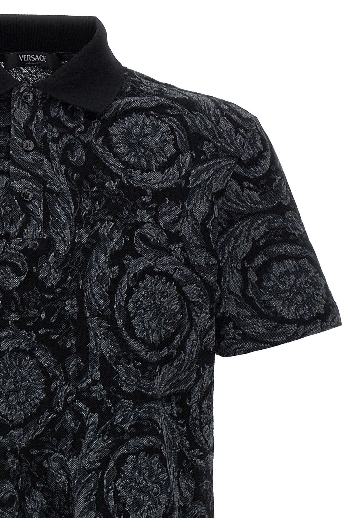 Versace Baroque Polo Shirt Size US L / EU 52-54 / 3 - 4 Thumbnail