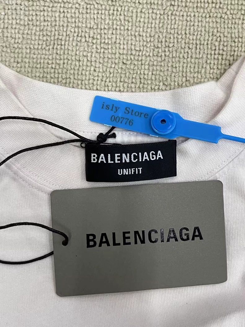 Balenciaga Balenciaga Logo Print Loose Short Sleeve T-Shirt - dmc Size US M / EU 48-50 / 2 - 4 Thumbnail