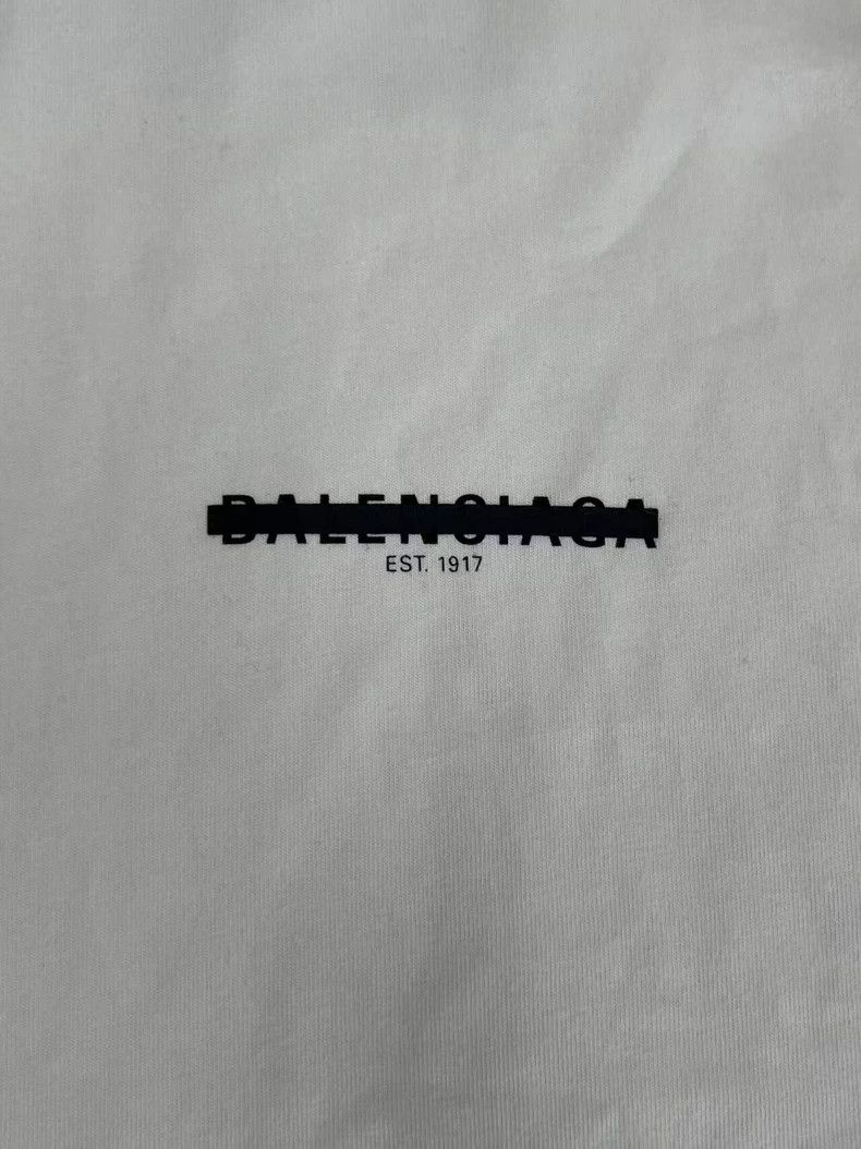 Balenciaga Balenciaga Logo Print Loose Short Sleeve T-Shirt - dmc Size US M / EU 48-50 / 2 - 3 Thumbnail