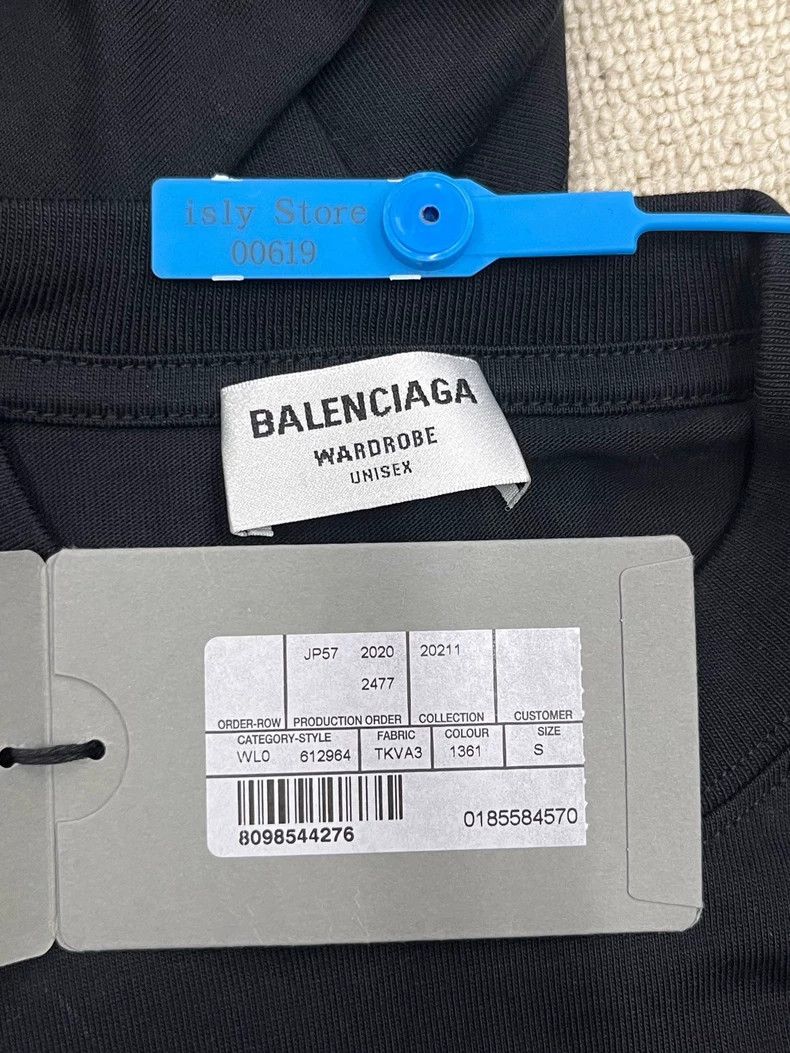 Balenciaga Balenciaga Yellow Smile Short Sleeve T-Shirt - dmc Size US S / EU 44-46 / 1 - 4 Thumbnail