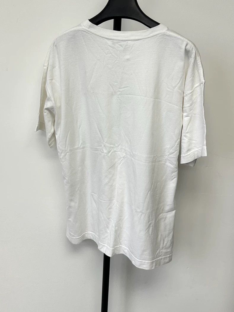 Balenciaga Balenciaga Women's Logo Print Cotton T-Shirt - dmc Size US M / EU 48-50 / 2 - 2 Thumbnail