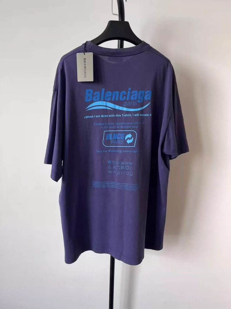 Balenciaga Balenciaga Dry Cleaning Print Short Sleeve T-Shirt - dmc Size US XXS / EU 40 - 2 Thumbnail
