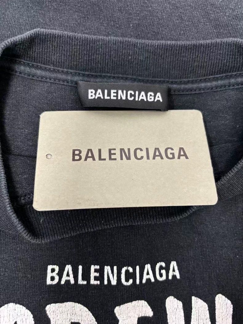 Balenciaga Balenciaga CREW Letter Print Loose Short-Sleeve T-Shirt - dmc Size US S / EU 44-46 / 1 - 4 Thumbnail
