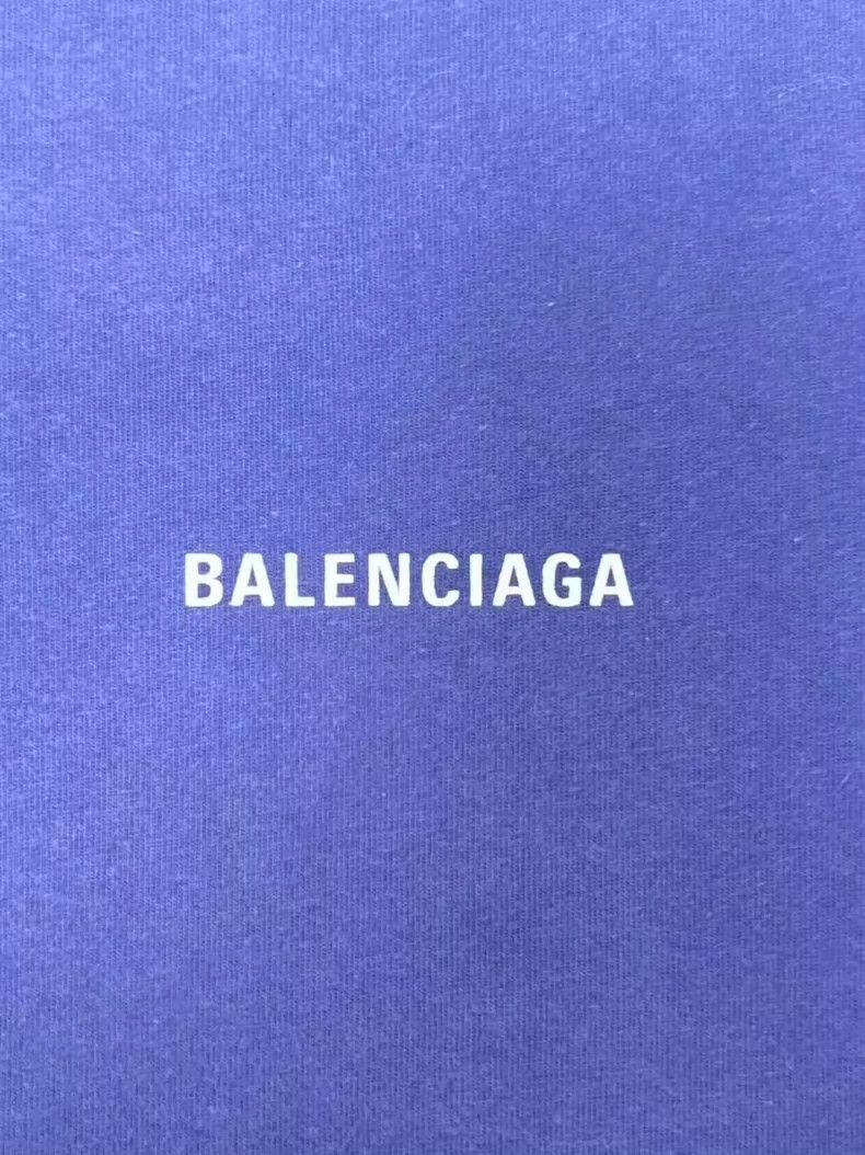 Balenciaga Balenciaga Logo Crewneck Short Sleeve T-Shirt - dmc Size US L / EU 52-54 / 3 - 3 Thumbnail