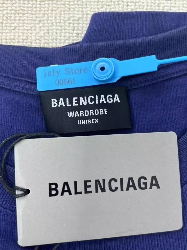 Balenciaga Balenciaga Logo Crewneck Short Sleeve T-Shirt - dmc Size US L / EU 52-54 / 3 - 5 Thumbnail