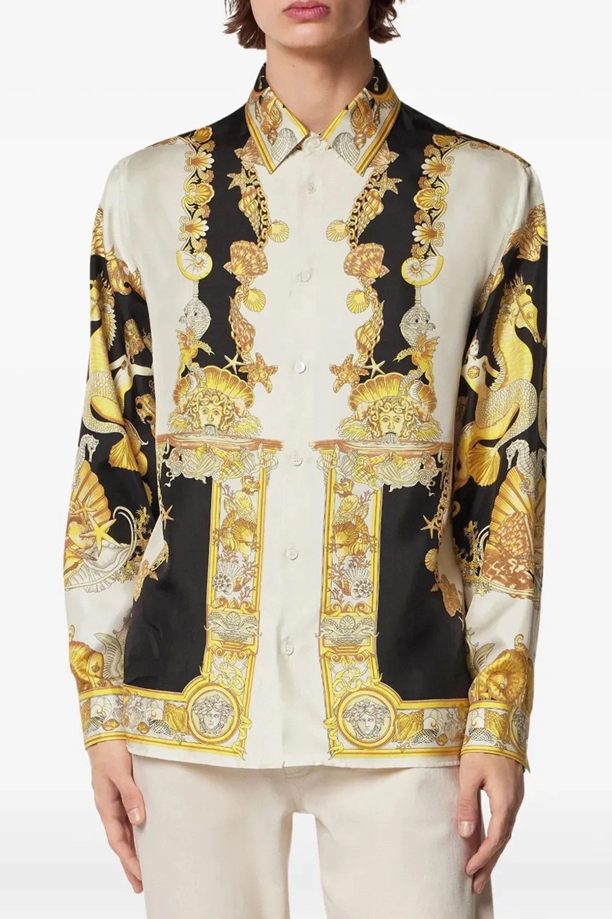 Versace 'Coral Theatre' shirt Size US XXL / EU 58 / 5 - 2 Thumbnail