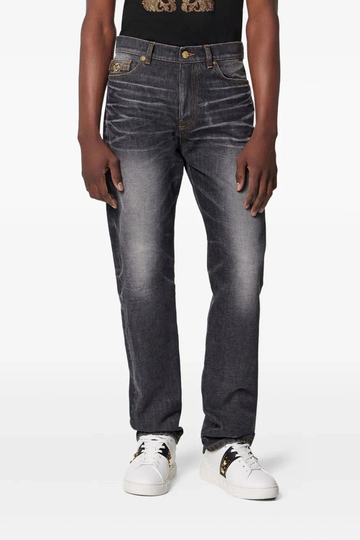 Versace 'Medusa Biggie' jeans Size US 32 / EU 48 - 2 Thumbnail