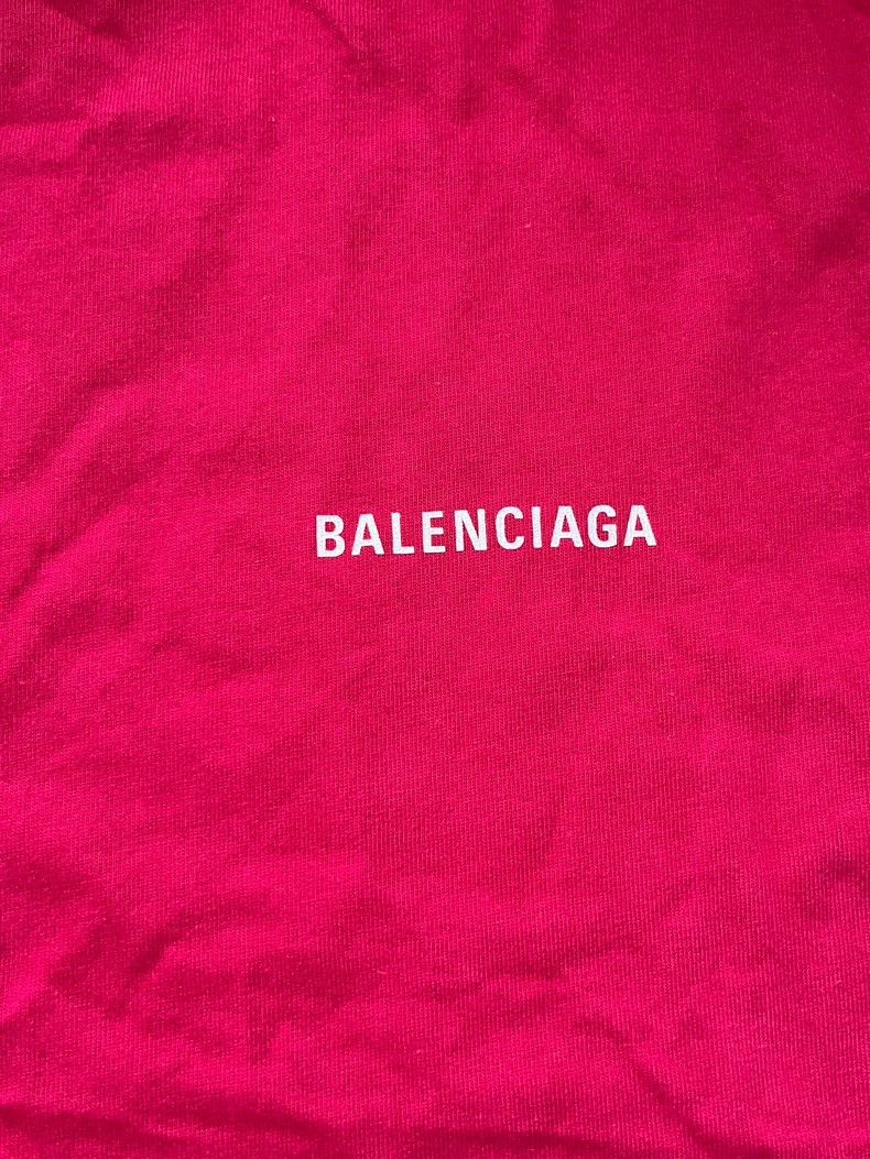 Balenciaga Balenciaga Front Back Logo Short Sleeve T-Shirt - dmc Size US M / EU 48-50 / 2 - 3 Thumbnail