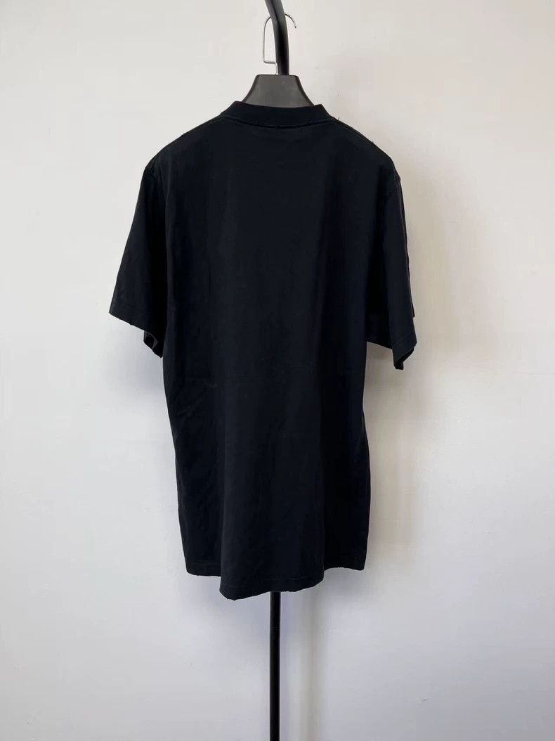 Balenciaga Balenciaga Men's Logo Print Short Sleeve T-shirt - dmc Size US M / EU 48-50 / 2 - 2 Thumbnail