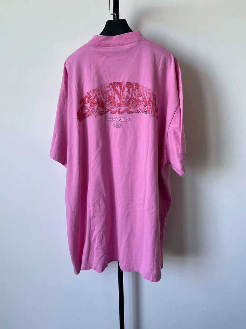 Balenciaga Balenciaga Disaster Flame Short Sleeve T-Shirt - dmc Size US M / EU 48-50 / 2 - 2 Thumbnail