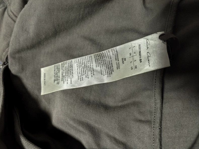 Rick Owens Rick Owens Gray Zip Jacket Asymmetric Pockets - dmc Size US L / EU 52-54 / 3 - 3 Thumbnail