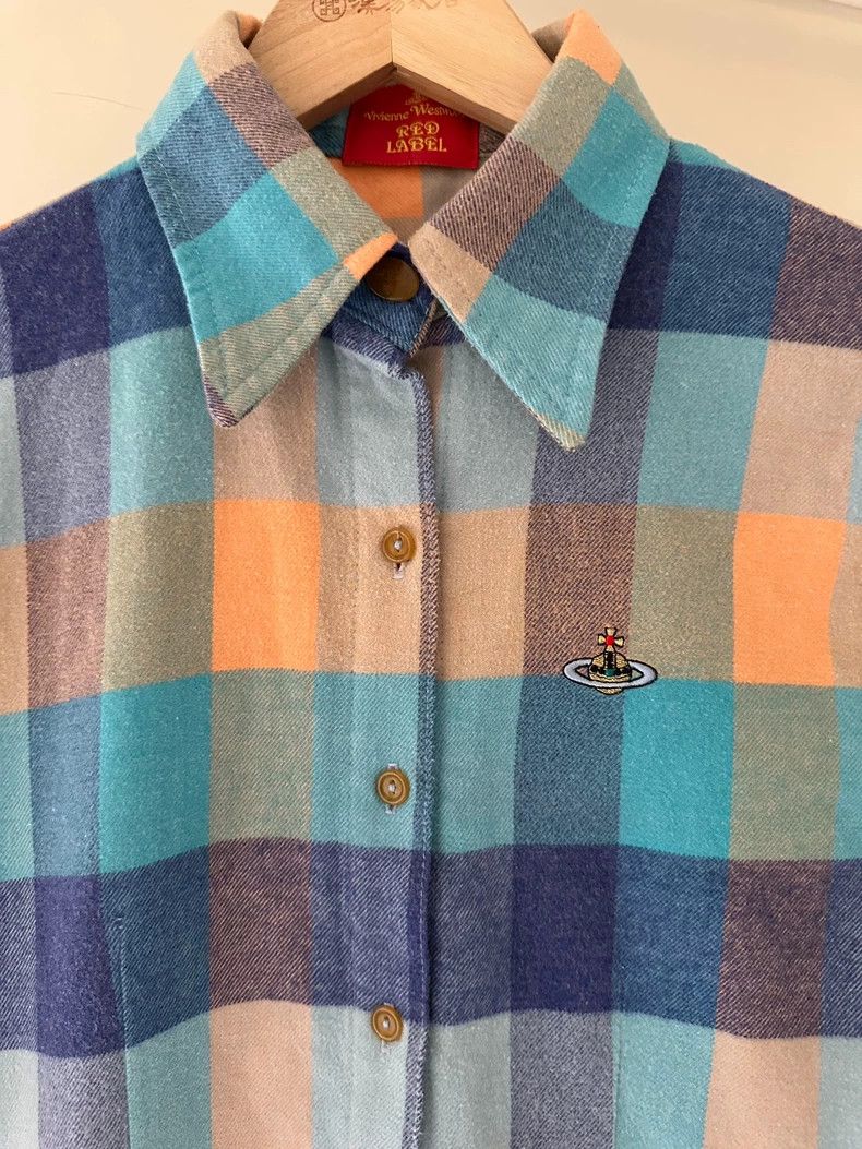 Vivienne Westwood Vivienne Westwood Vintage Plaid Shirt - dmc Size US M / EU 48-50 / 2 - 3 Thumbnail