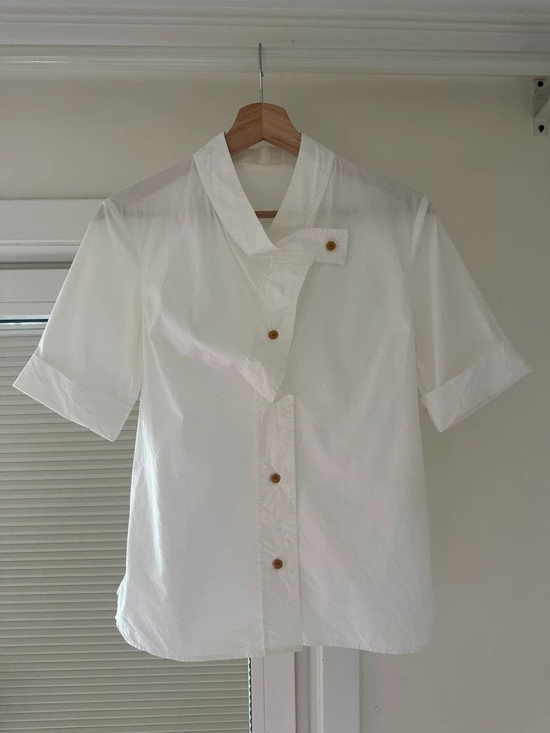 Vivienne Westwood Vivienne Westwood Asymmetric Short Sleeve Shirt - dmc Size US M / EU 48-50 / 2 - 5 Thumbnail