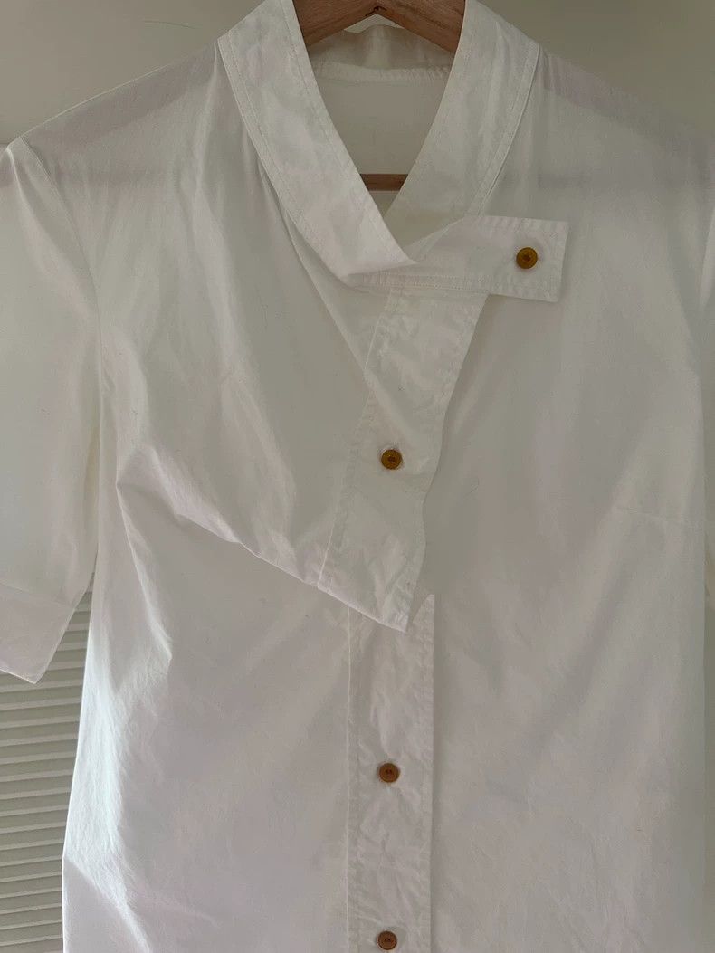 Vivienne Westwood Vivienne Westwood Asymmetric Short Sleeve Shirt - dmc Size US M / EU 48-50 / 2 - 4 Thumbnail
