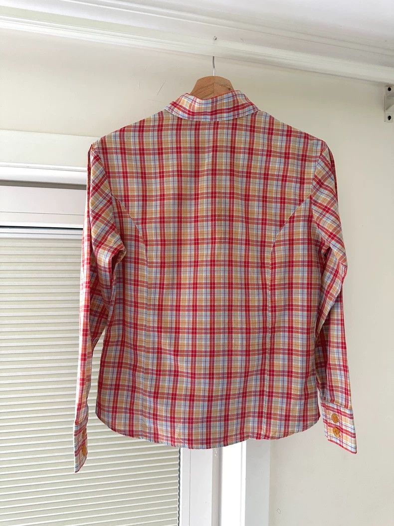 Vivienne Westwood Vivienne Westwood Checked Collared Shirt - dmc Size US M / EU 48-50 / 2 - 3 Thumbnail