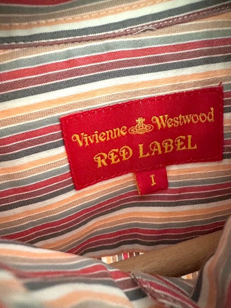 Vivienne Westwood Vivienne Westwood Striped Long Sleeve Shirt - dmc Size US M / EU 48-50 / 2 - 5 Thumbnail