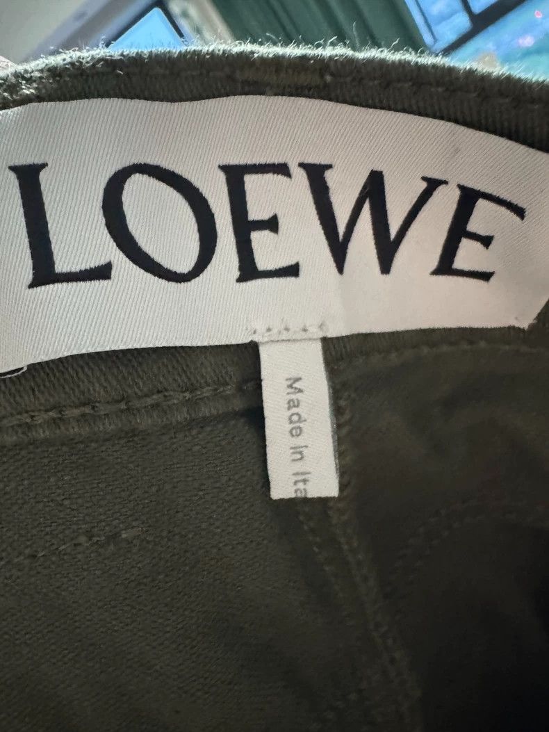 Loewe LOEWE Dark Green Casual Long Pants - dmc Size US 31 - 3 Thumbnail