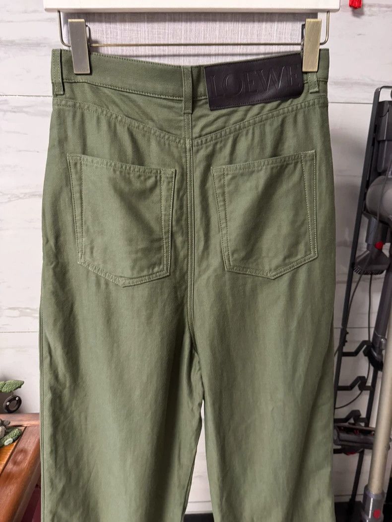 Loewe LOEWE Dark Green Casual Long Pants - dmc Size US 31 - 6 Thumbnail