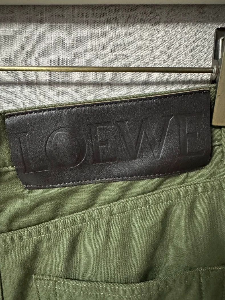 Loewe LOEWE Dark Green Casual Long Pants - dmc Size US 31 - 5 Thumbnail