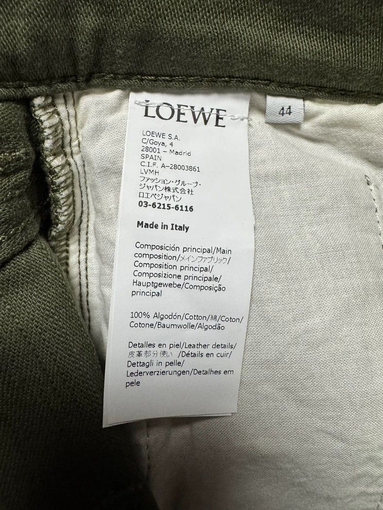 Loewe LOEWE Dark Green Casual Long Pants - dmc Size US 31 - 4 Thumbnail