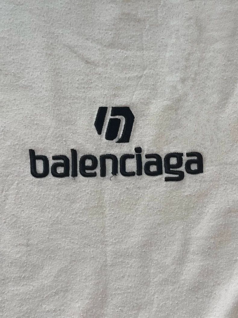 Balenciaga Balenciaga Letter Logo Casual Short-Sleeve T-Shirt - dmc Size US M / EU 48-50 / 2 - 3 Thumbnail