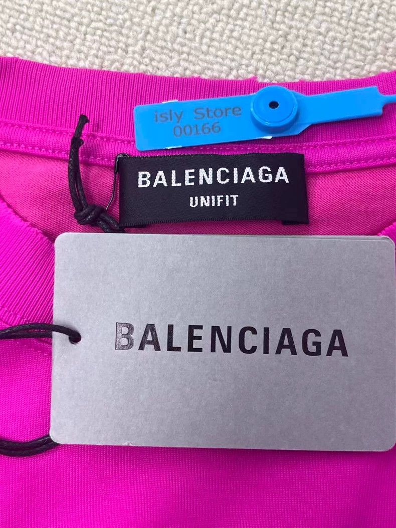 Balenciaga Balenciaga NEW Logo Distressed Short Sleeve T-shirt - dmc Size US XS / EU 42 / 0 - 4 Thumbnail