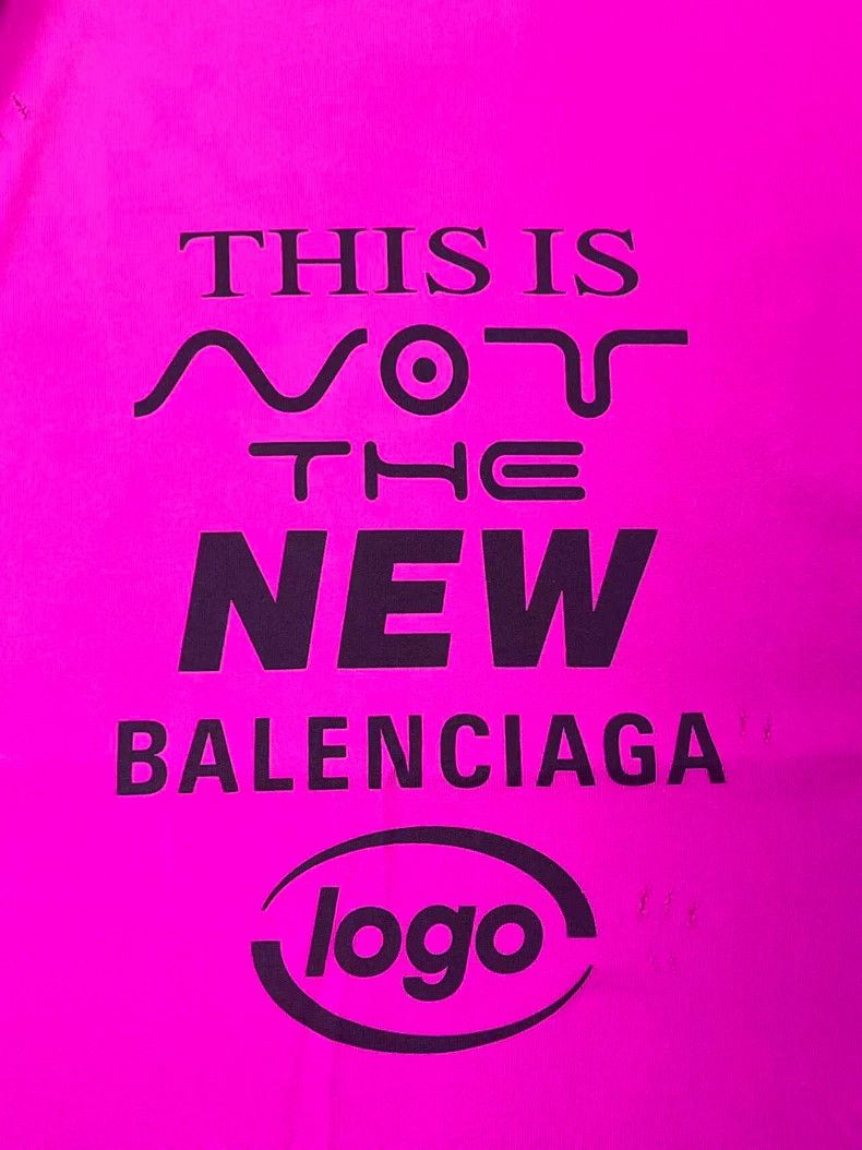Balenciaga Balenciaga NEW Logo Distressed Short Sleeve T-shirt - dmc Size US XS / EU 42 / 0 - 3 Thumbnail