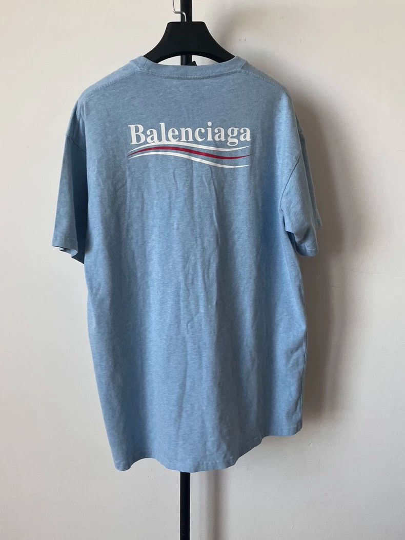 Balenciaga Balenciaga Cola Print Crewneck Short Sleeve T-Shirt - dmc Size US S / EU 44-46 / 1 - 2 Thumbnail