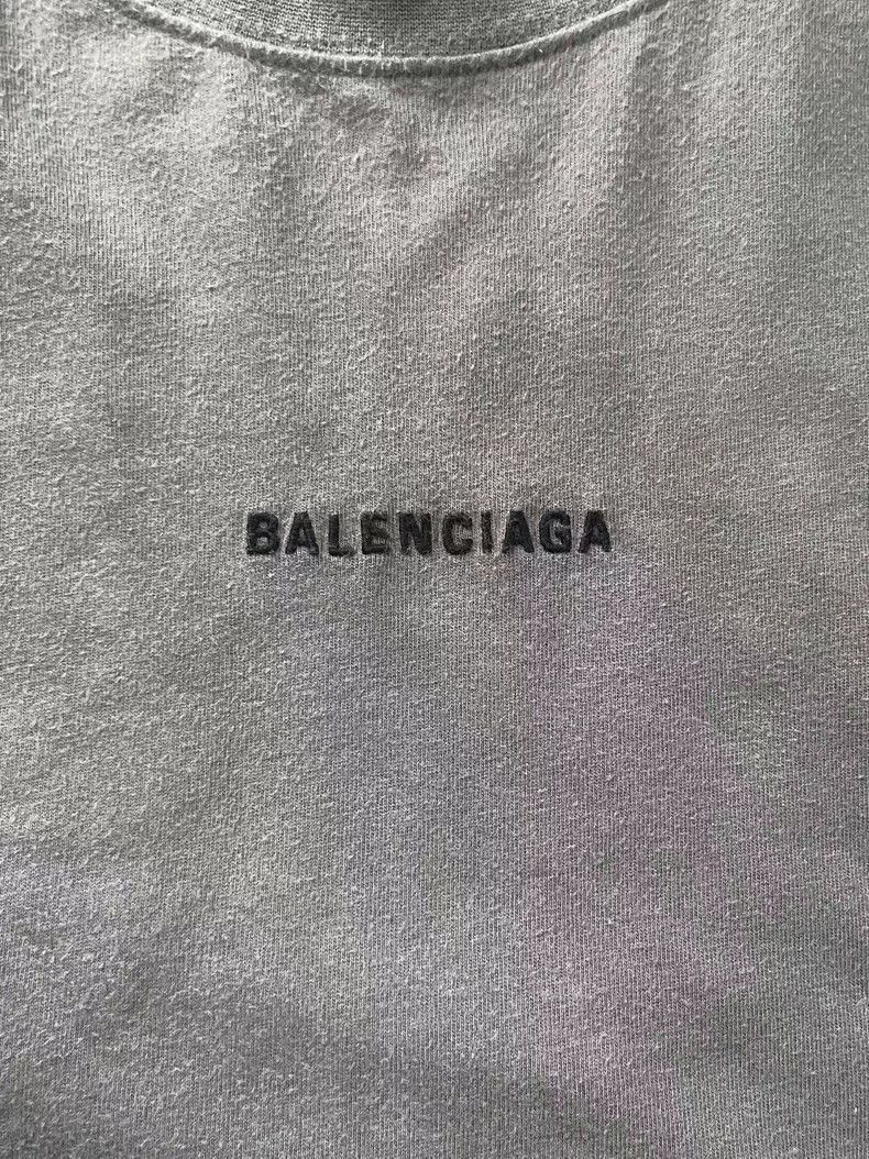 Balenciaga Balenciaga Logo Crew Neck Short Sleeve T-shirt - dmc Size US XL / EU 56 / 4 - 3 Thumbnail
