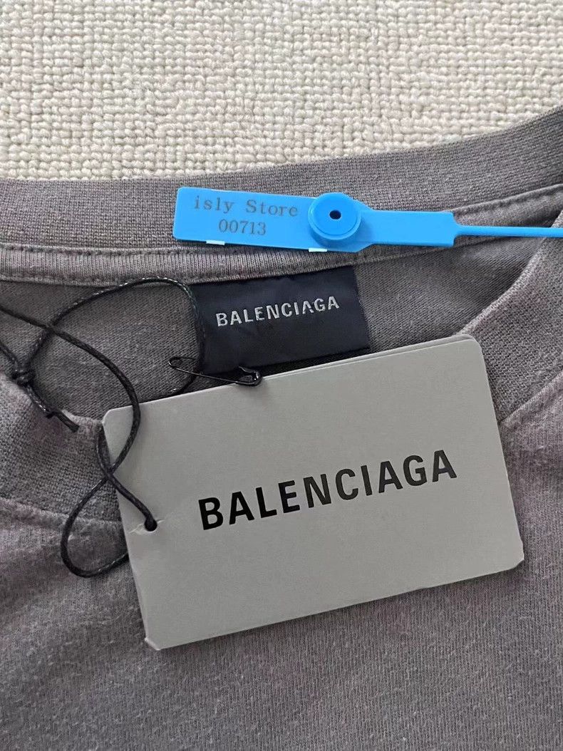 Balenciaga Balenciaga Logo Crew Neck Short Sleeve T-shirt - dmc Size US XL / EU 56 / 4 - 4 Thumbnail
