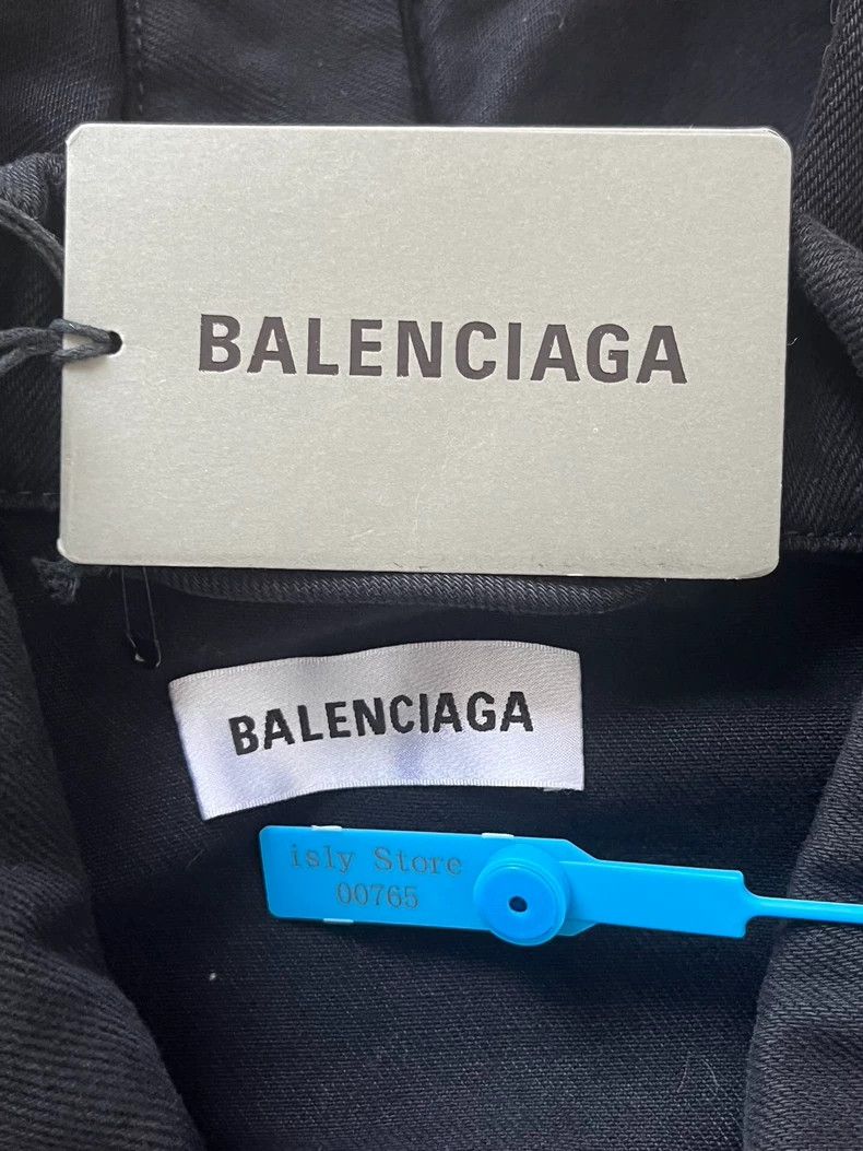 Balenciaga Balenciaga Black Oversized Long Sleeve Jacket - dmc Size US M / EU 48-50 / 2 - 4 Thumbnail