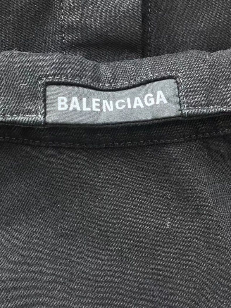 Balenciaga Balenciaga Black Oversized Long Sleeve Jacket - dmc Size US M / EU 48-50 / 2 - 3 Thumbnail