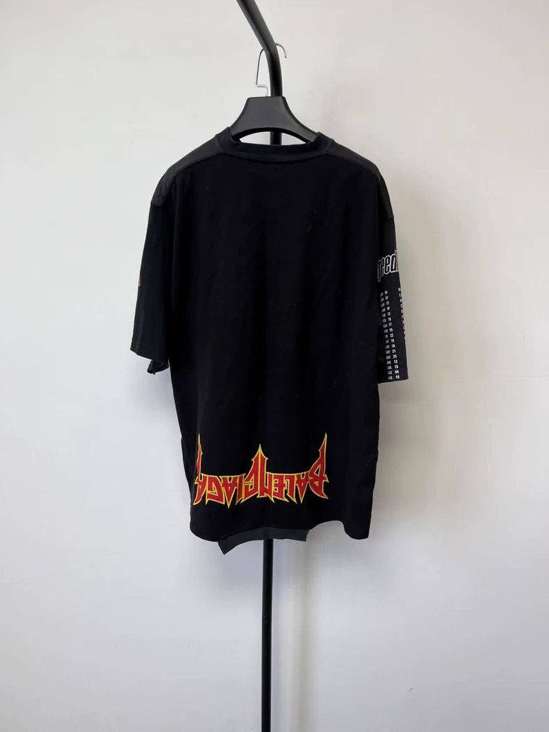 Balenciaga Balenciaga Logo Speed Hunter Print Tee - dmc Size US M / EU 48-50 / 2 - 2 Thumbnail