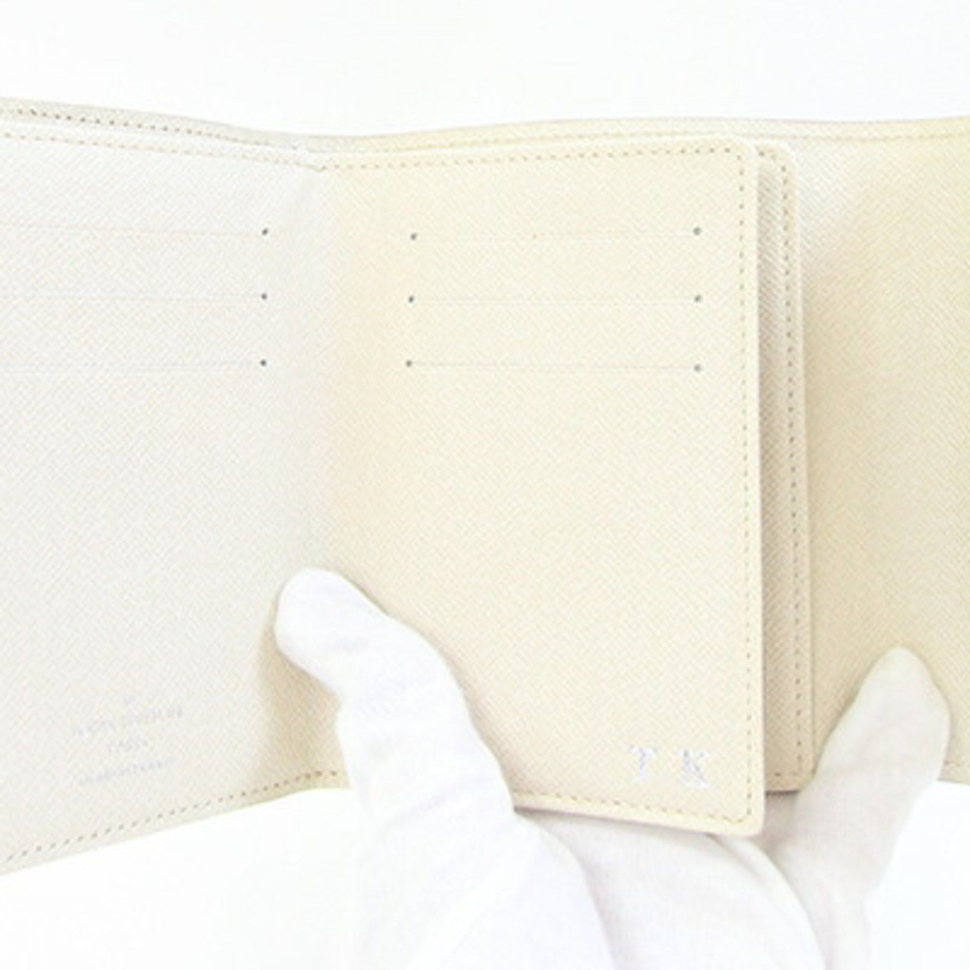 Louis Vuitton Louis Vuitton Epi Portefeuille Joy Tri-fold Wallet M6658J Ivory Women's LOUIS VUITTON Size ONE SIZE - 3 Thumbnail