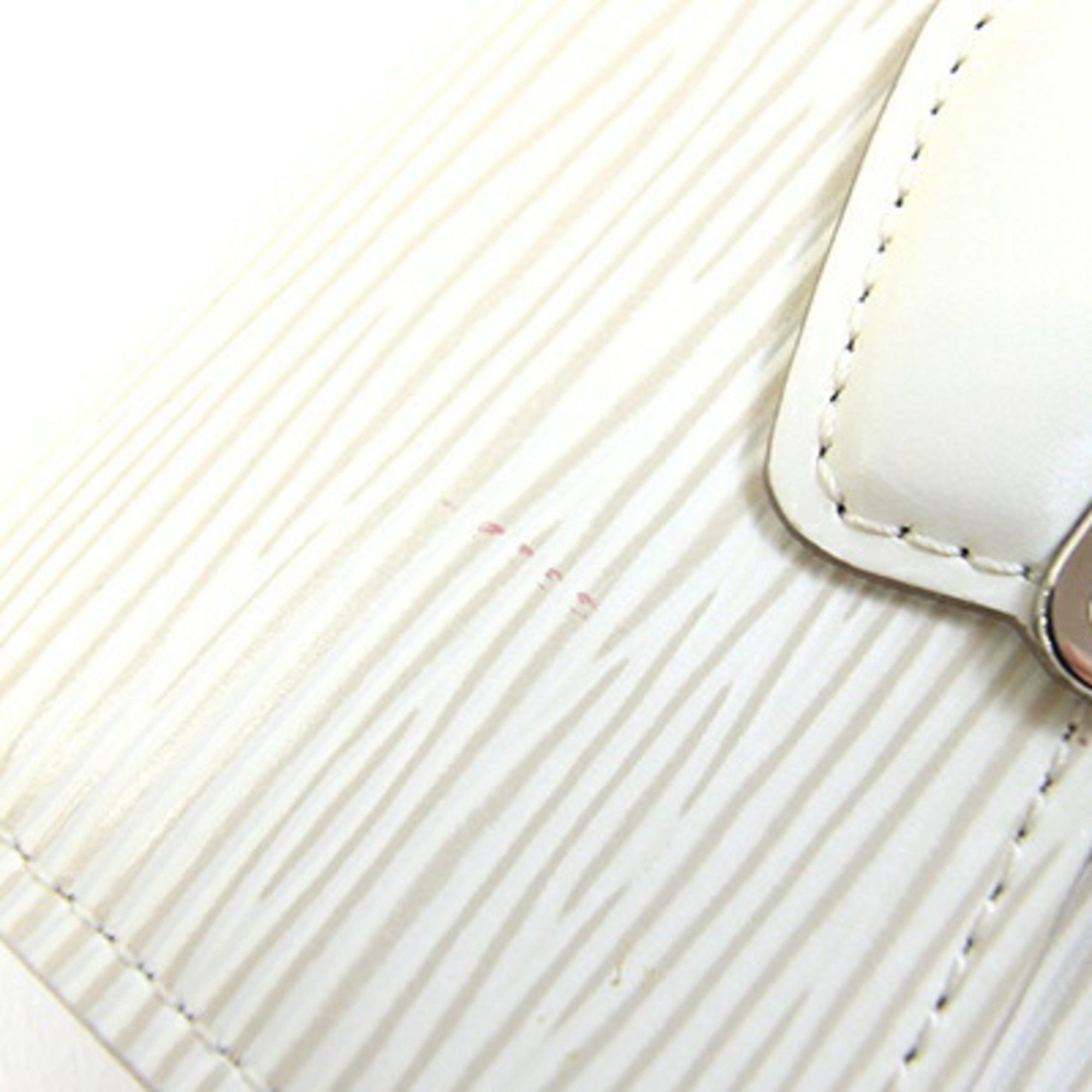 Louis Vuitton Louis Vuitton Epi Portefeuille Joy Tri-fold Wallet M6658J Ivory Women's LOUIS VUITTON Size ONE SIZE - 7 Thumbnail