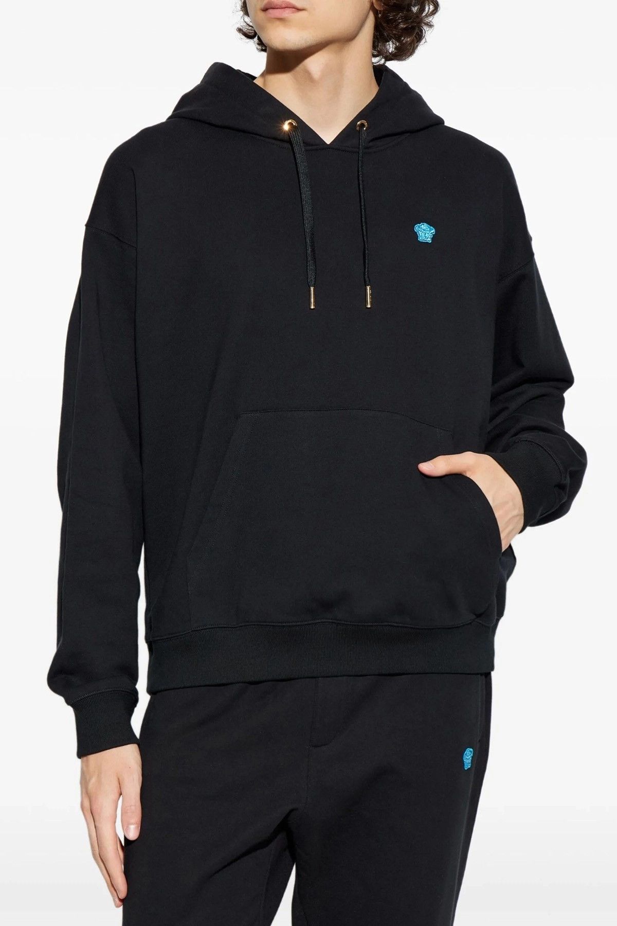 Versace 'Medusa' patch hoodie Size US XL / EU 56 / 4 - 2 Thumbnail