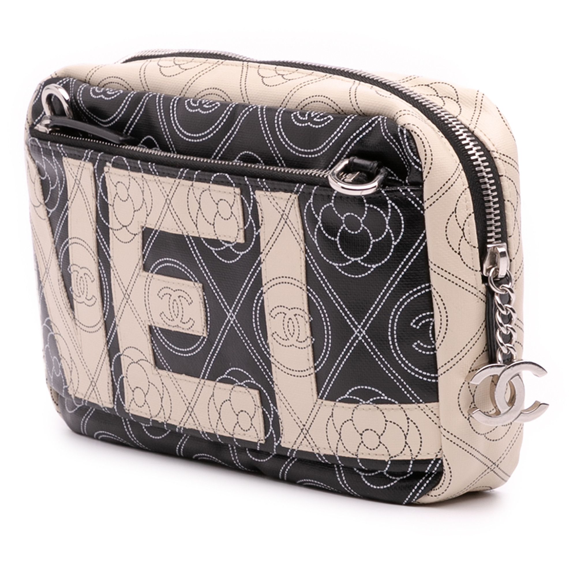 Chanel Chanel Coated Canvas Camellia Logo Camera Bag Size ONE SIZE - 2 Thumbnail