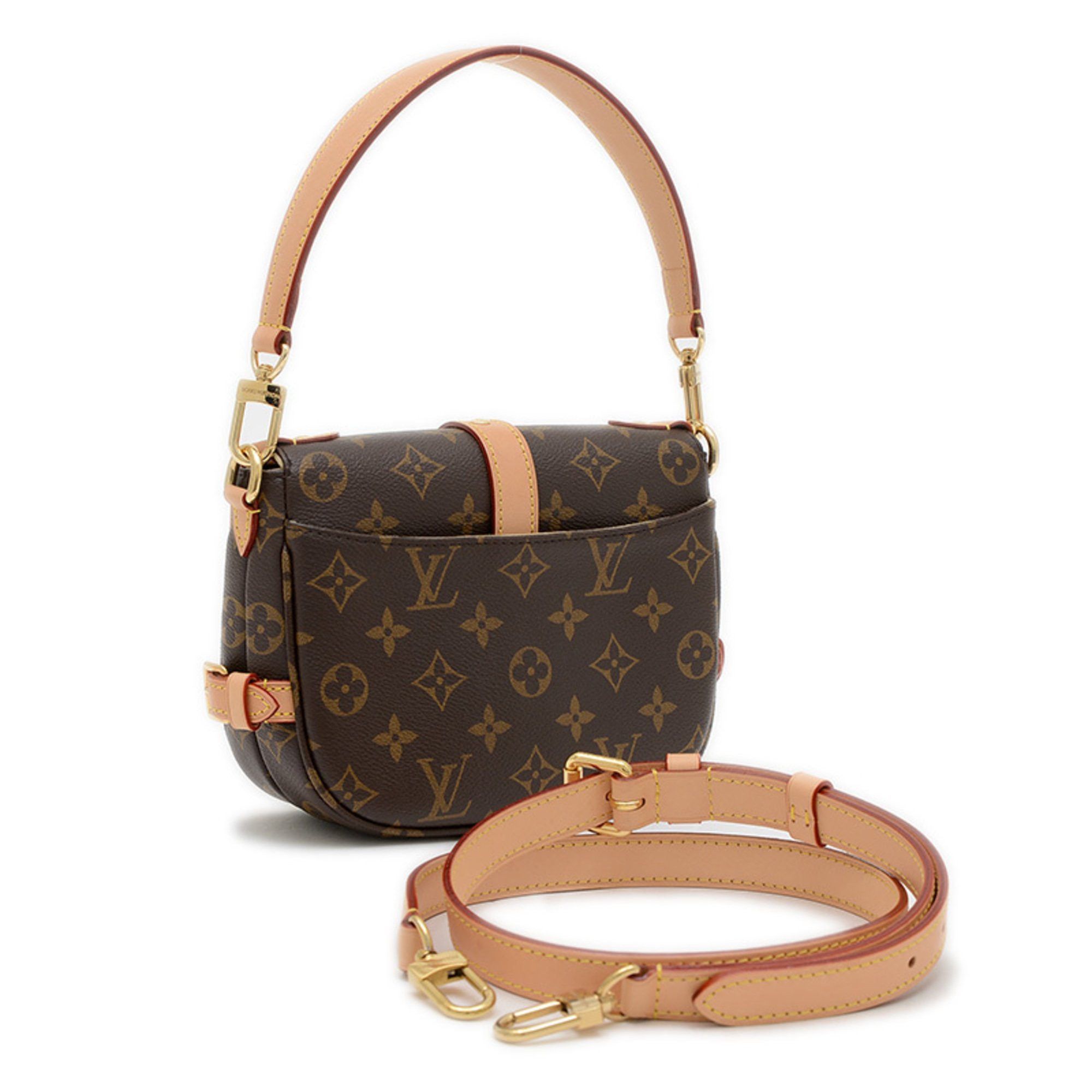 Louis Vuitton Monogram Saumur BB 2-Way Shoulder Bag M46740 BP