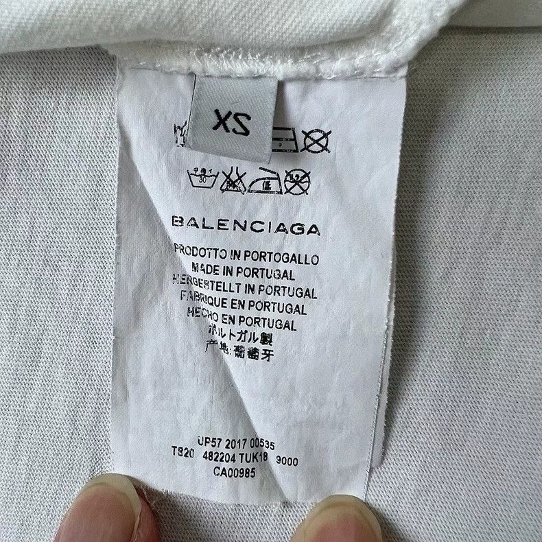 Balenciaga Balenciaga Logo Short Sleeve T-shirt - dmc Size US XS / EU 42 / 0 - 4 Thumbnail