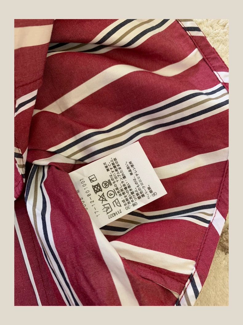 Vivienne Westwood Vivienne Westwood Vintage Striped Short Sleeve Shirt - dmc Size US M / EU 48-50 / 2 - 5 Thumbnail