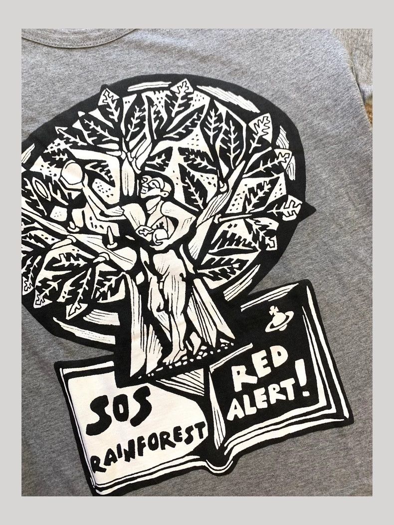 Vivienne Westwood Vivienne Westwood Vintage Saturn Print T-Shirt - dmc Size US XS / EU 42 / 0 - 6 Thumbnail