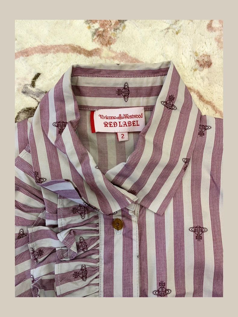 Vivienne Westwood Vivienne Westwood Vintage Striped Shirt - dmc Size US M / EU 48-50 / 2 - 5 Thumbnail